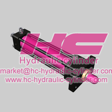 Double-acting hydraulic cylinder series 30 